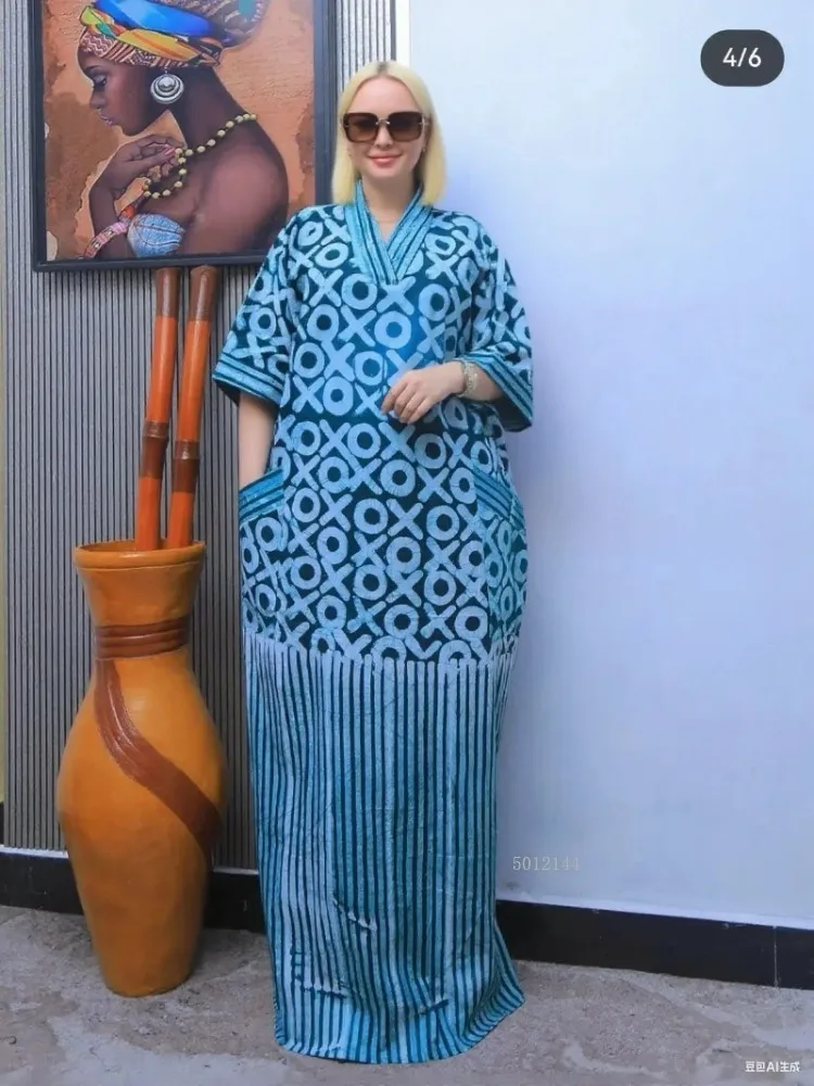 Vestidos africanos para mulheres, Dashiki, Abaya Print, Vestido Maxi, Vestidos Ankara, Cachecol, Roupas, Primavera, Novo