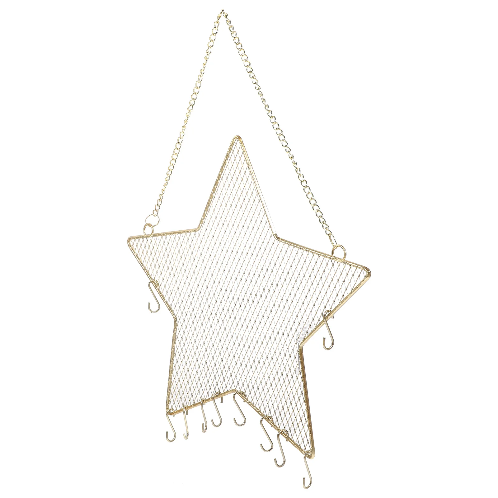 

Настенный органайзер для ювелирных изделий со звездами, подвесной висячий держатель для сережек, стеллаж для выставки товаров, настенный держатель для ювелирных изделий, органайзер для хранения для дома