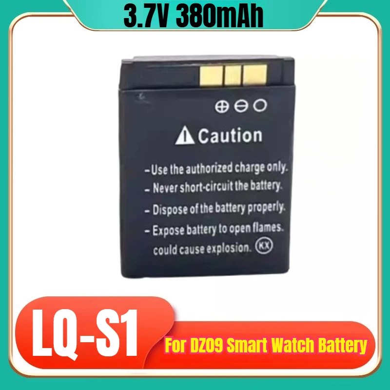 

LQ-S1 3,7 В 380 мАч аккумулятор для умных часов DZ09 SCX-M9 FYM-M9 GJD HKS-S1 DJ-09 V8 X6 AB-S1