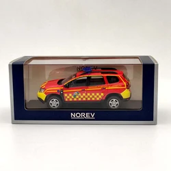 Norev 1/43 Dacia Duster 2020 Sapeurs Pompiers De La Creuse Diecast modele samochodów bożonarodzeniowa kolekcja limitowana