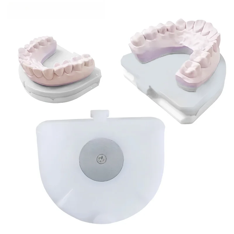 Articulador Dental Plywood Base Plate with Magnet for Articulating Semicircular Plate Disposable Tools Metal Sheet Magnetic Base