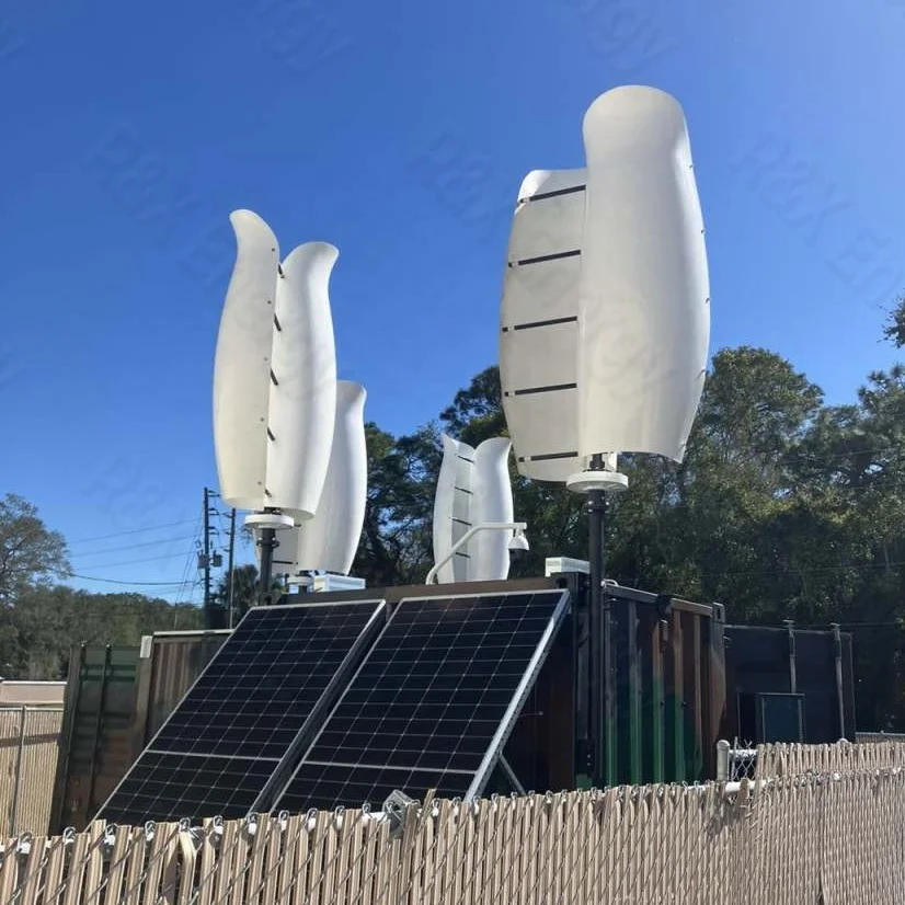 Solar Panels And 5KW 10KW Wind Turbine Generator Hybrid Wind Solar Power System for Home Use