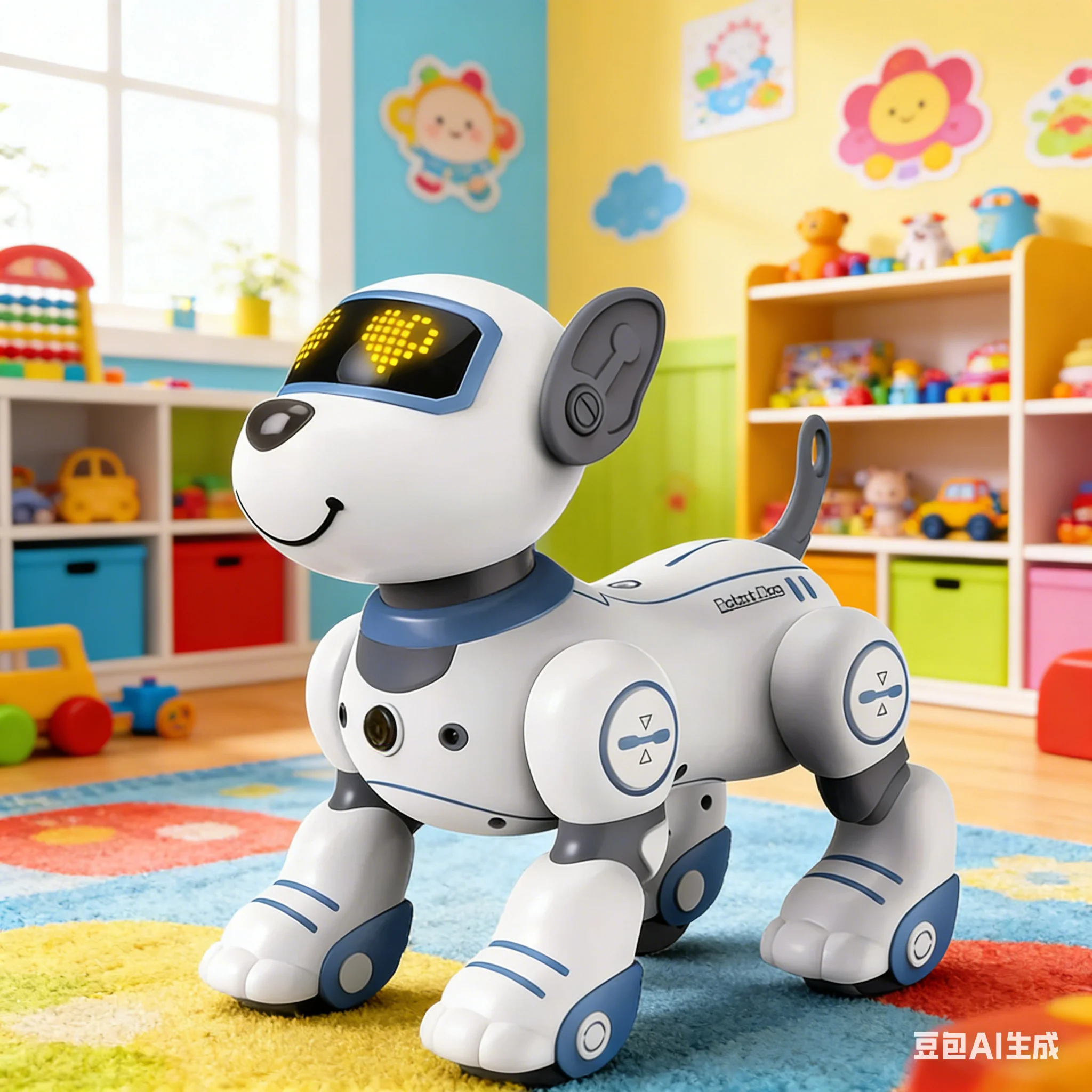 Inteligentny robot pies na zdalne sterowanie, elektroniczny, wykonywający akrobacje, sterowany głosem, programowalny, z czujnikiem dotykowym, muzyką i piosenkami, zabawka dla chłopców.