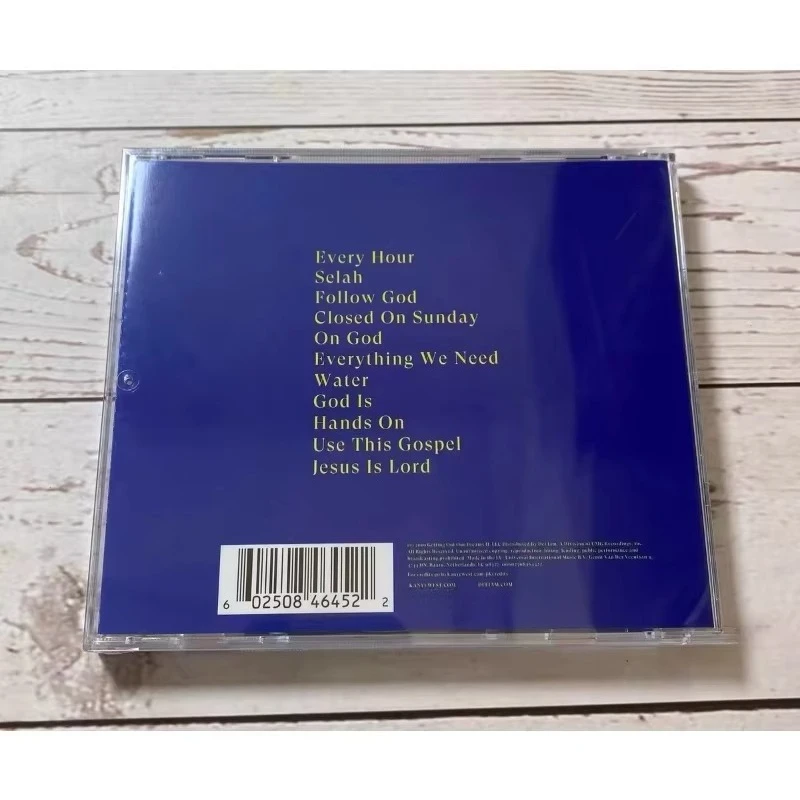 Kanye Jesus Is King Popular English Songs Collection CD Greatest Hits Remastered Audio Car Home Play New Sealed Box Set Gift