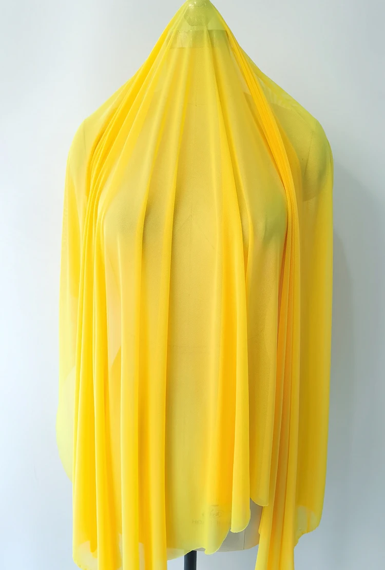 4-Wege-Stretch-Tüll, 58 Zoll breit pro Meter, hochwertiges elastisches Spandex-Mesh-Gewebe, Nylon, Unterwäsche, Strümpfe, Futter, Spitze – Detail 7