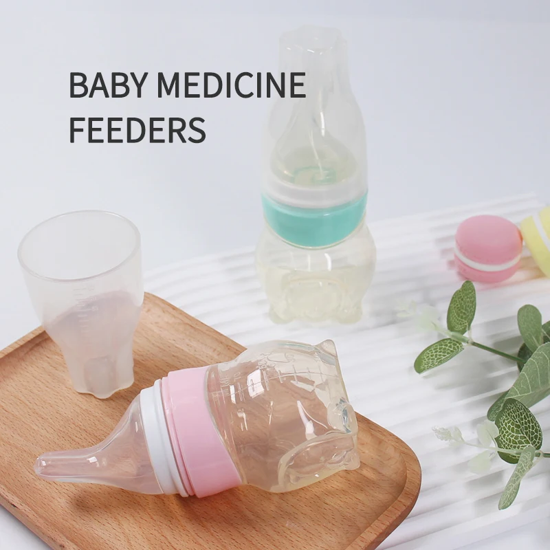 Large Capacity Medicine Feeder For Infants To Prevent Choking Drink Water And Feed Water Squeeze Type Medicine Feeder For Babies