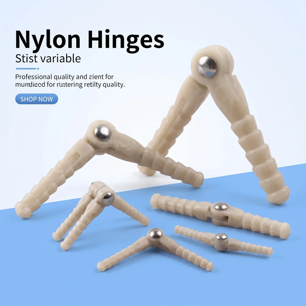 Gray Nylon Pin Hinge 10PCS RC Plane Parts 33/43/48/67mm for Aileron Elevator Flap DIY