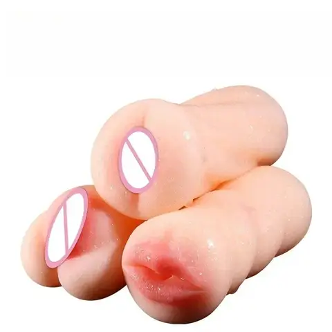 Ultra-Soft TPE Male Masturbator – Realistic Single Channel Vagina Cup, Blowjob Style Pocket Pussy Adult Sex Toy for Men 18+