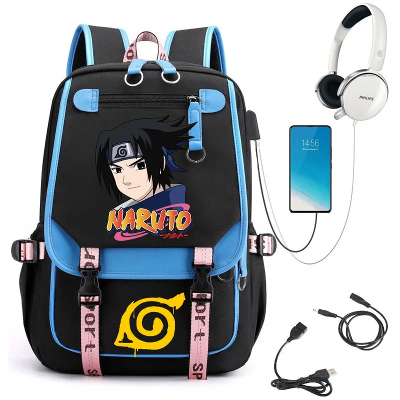 

Naruto New Cartoon Student Schoolbag Large Capacity Casual and Lightweight Shoulder Pad Cute Waterproof Backpack