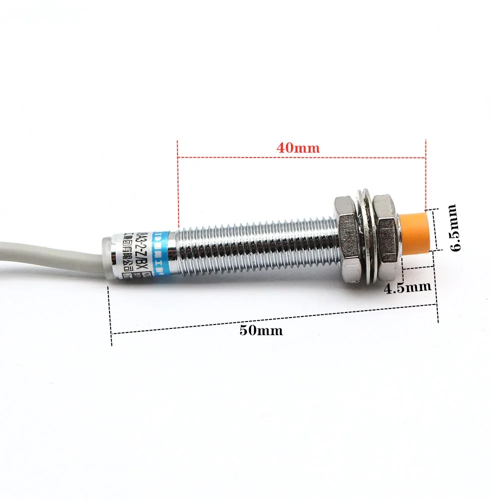 LJ8A3-2-Z-BX/AX Proximity Switch BY/AY/EX/DX/DZ/EZ PNP/NPN NO NC M8 2mm Detect Distance Inductive Sensor Switch