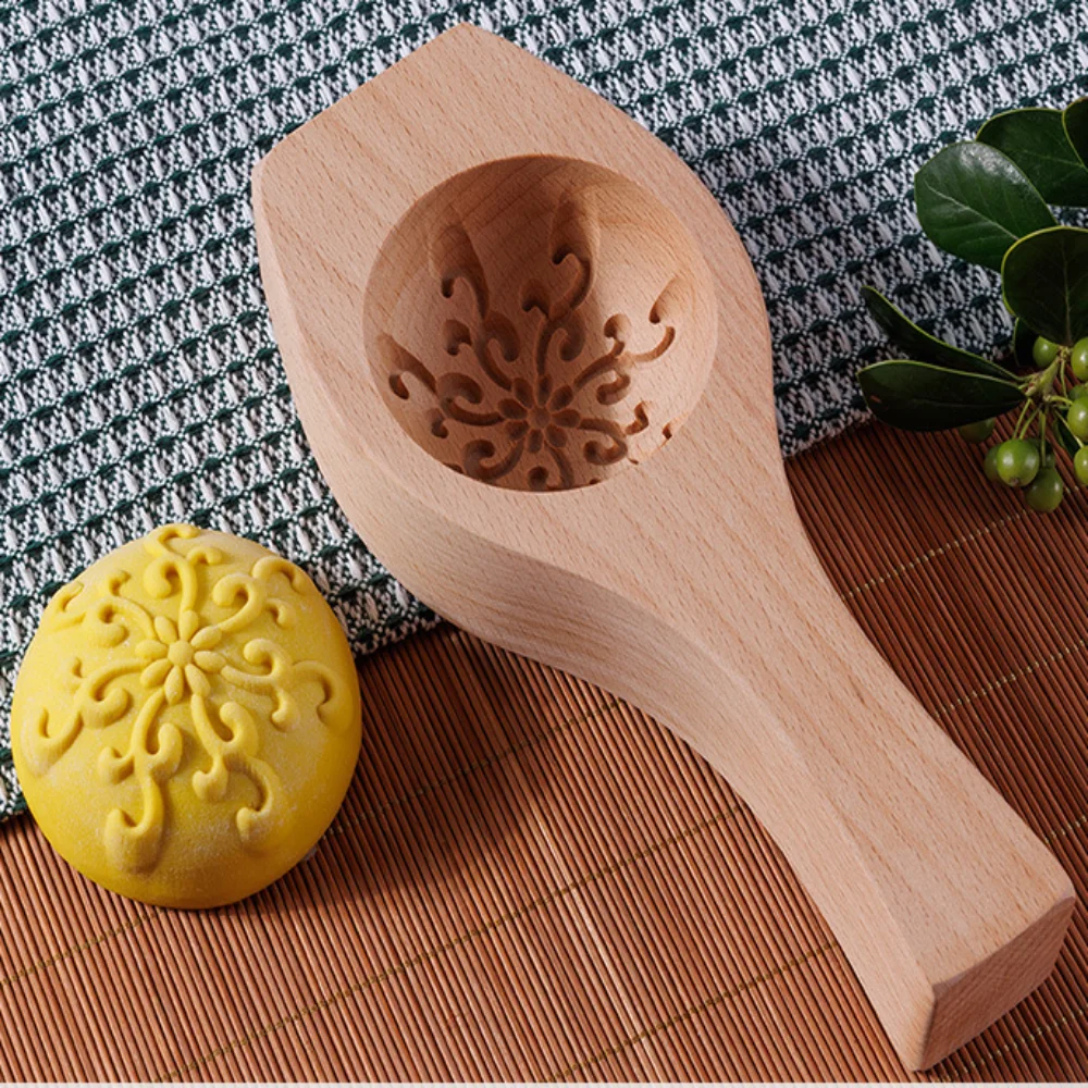 Steamed Bread Mold Artifact Solid Wood Pasta Bag Steamed Stuffed Bun Tool Outfit Pastry Steamed Stuffed Bun Large Household