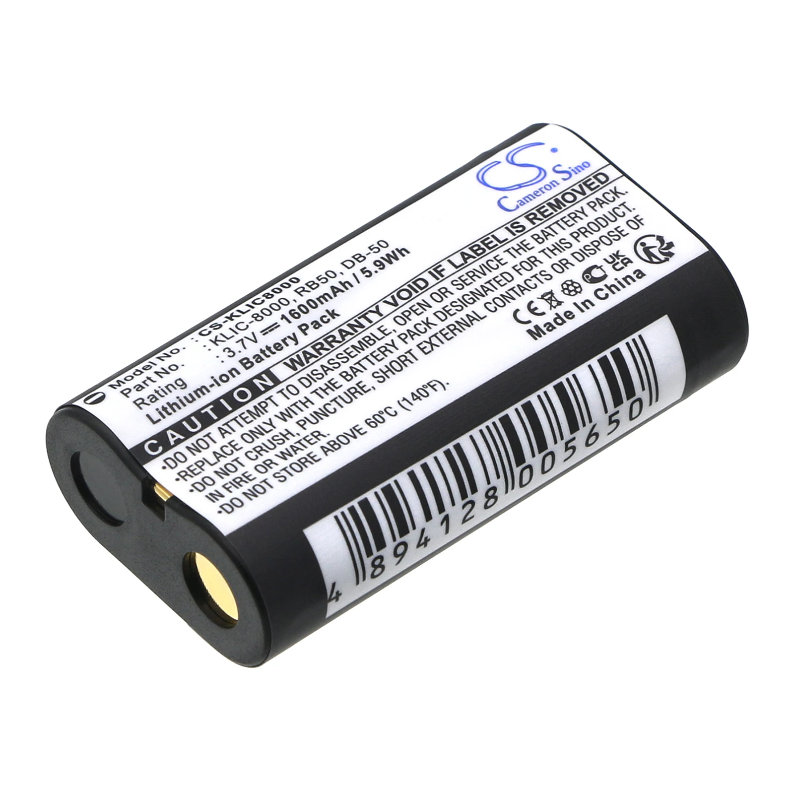 Li-ion Camera Battery for RICOH,Wisycom,JAY-tech,Kodak,Medion,3.7v,1600mAh,Caplio RZ1,MTP60,MPR30-IEM,Jay-Cam i4800,MD41066