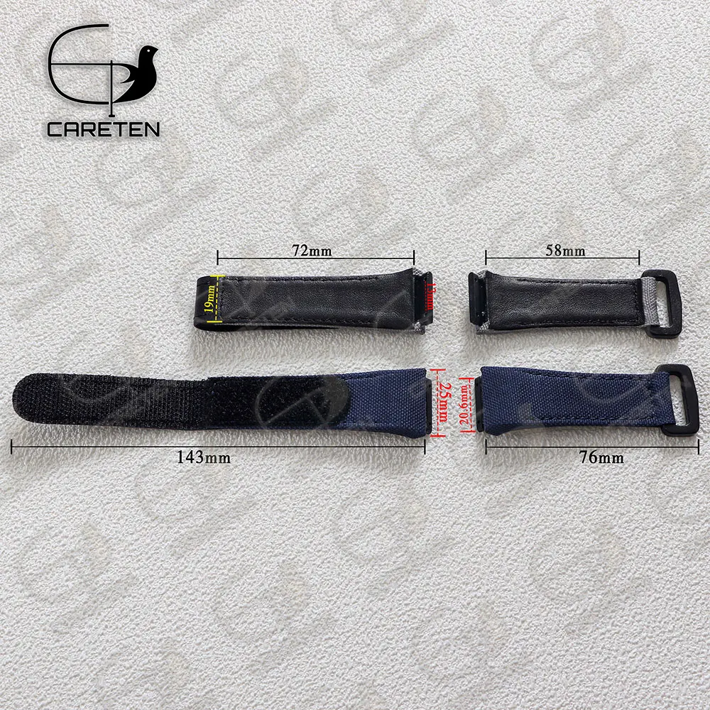 Nylon Watchband for Richard Mille RM011 RM3502 RM056 Canvas Watch Bracelet Men\'s Watches Band Watch Strap Watch Tool Accessories