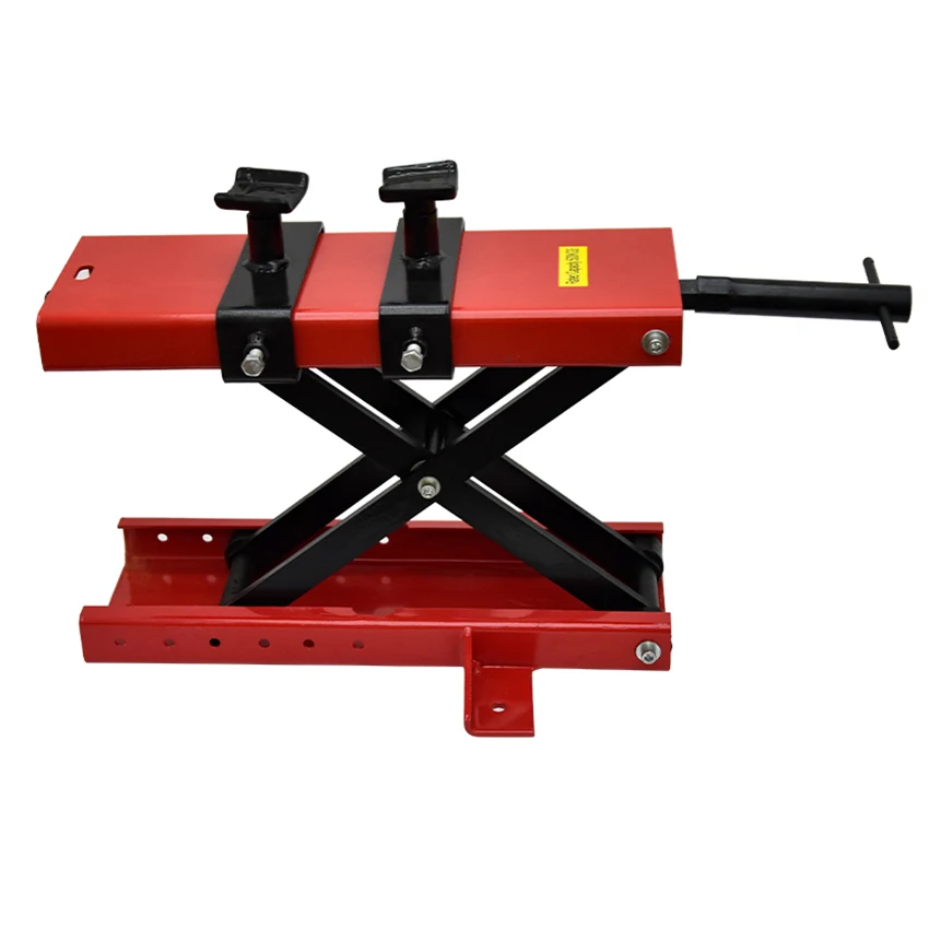 500KG gru di sollevamento a forbice gru di sollevamento moto riparazione Stand centro forbice sollevatore officina banco strumento di sollevamento (450*150mm)