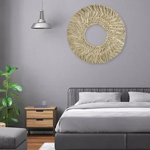 Retro ayna, ev dekoru-asılı ayna - el yapımı kartlar-dokuma duvar * banyo aynasında bir dekor, rattan Ratan'ın aynasındaki en iyi 10 satış-no. 10