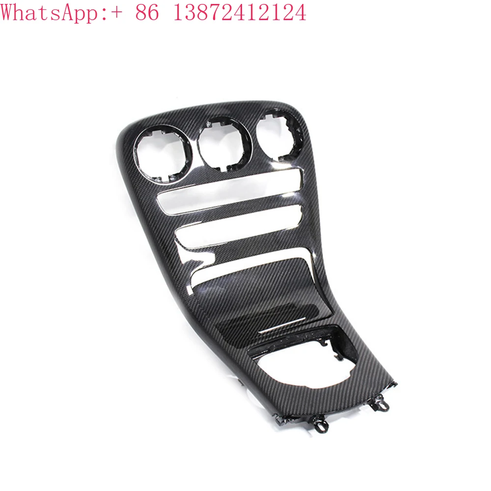 

Carbon Fiber Car Dashboard Trim for Mercedes Benz C Class W205 & AMG C63 C43 Carbon Interior Console Cover Replacement