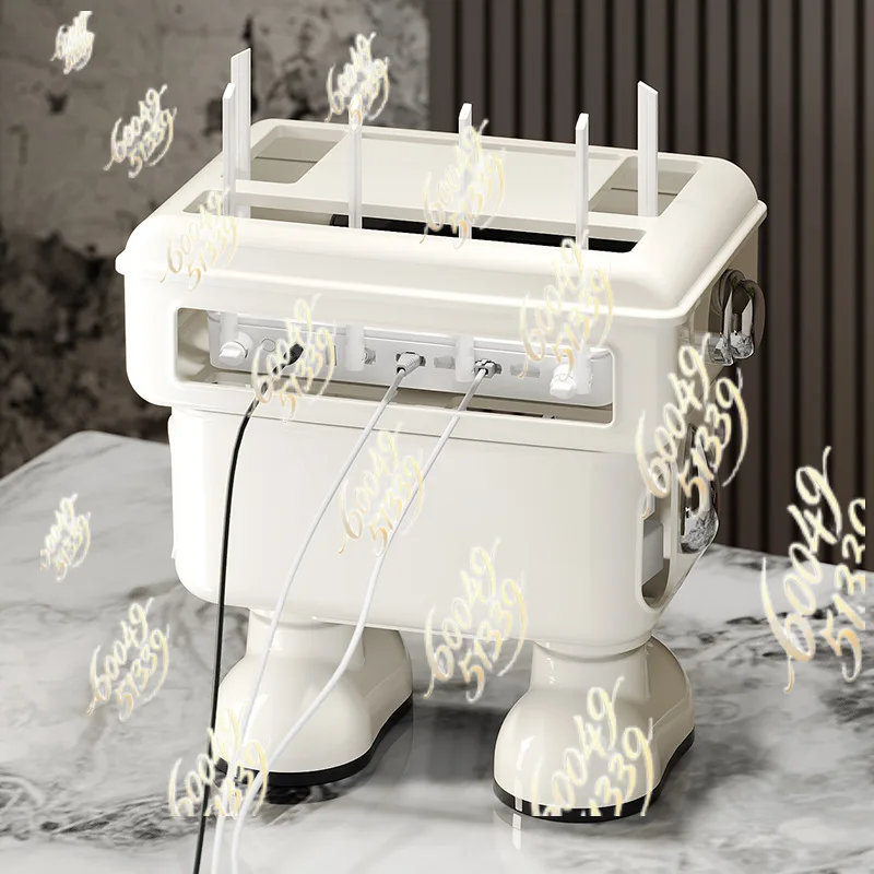 apply to Multifunctional Plastic Cartoon Router Storage Box, Desktop WiFi & Cable Organizer Holder