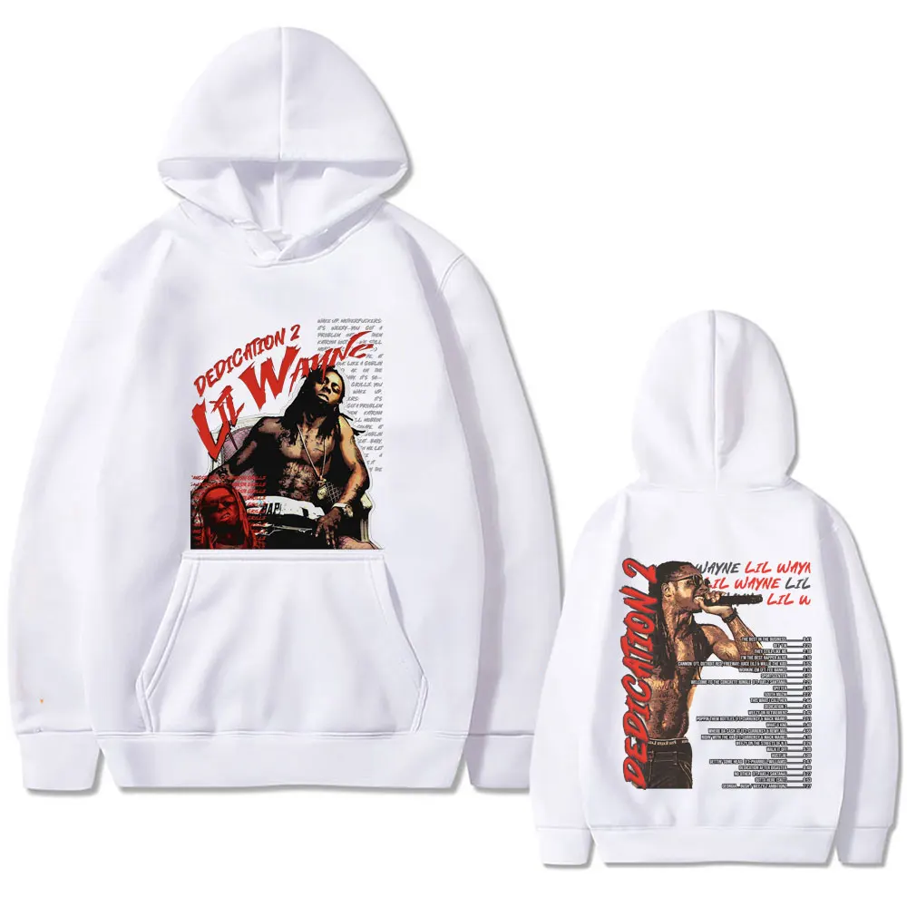 Rapper Lil Wayne Dedication Hoodie Autumn - Фотография_5