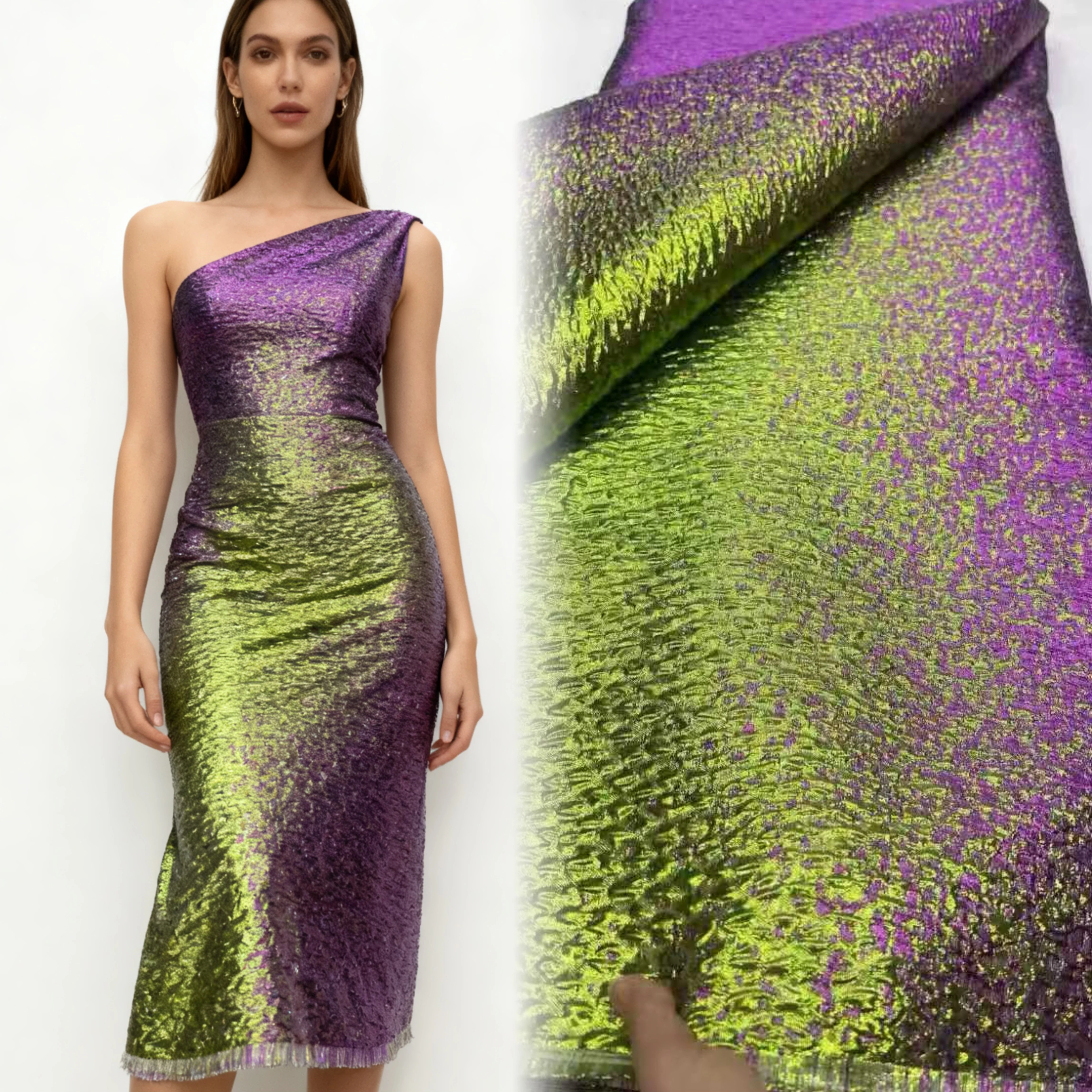 

Нигерийская парча, жаккардовая африканская ткань, кружево высокого качества, 2026, тюль, кружевная ткань, свадебная кружевная ткань с блестками для швейного материала