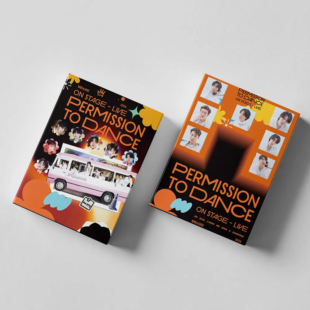 55 K-pop Boy Group Mini Cards PERMISSION TO DANCE LOMO Cards High-Definition Photo Collectible Cards