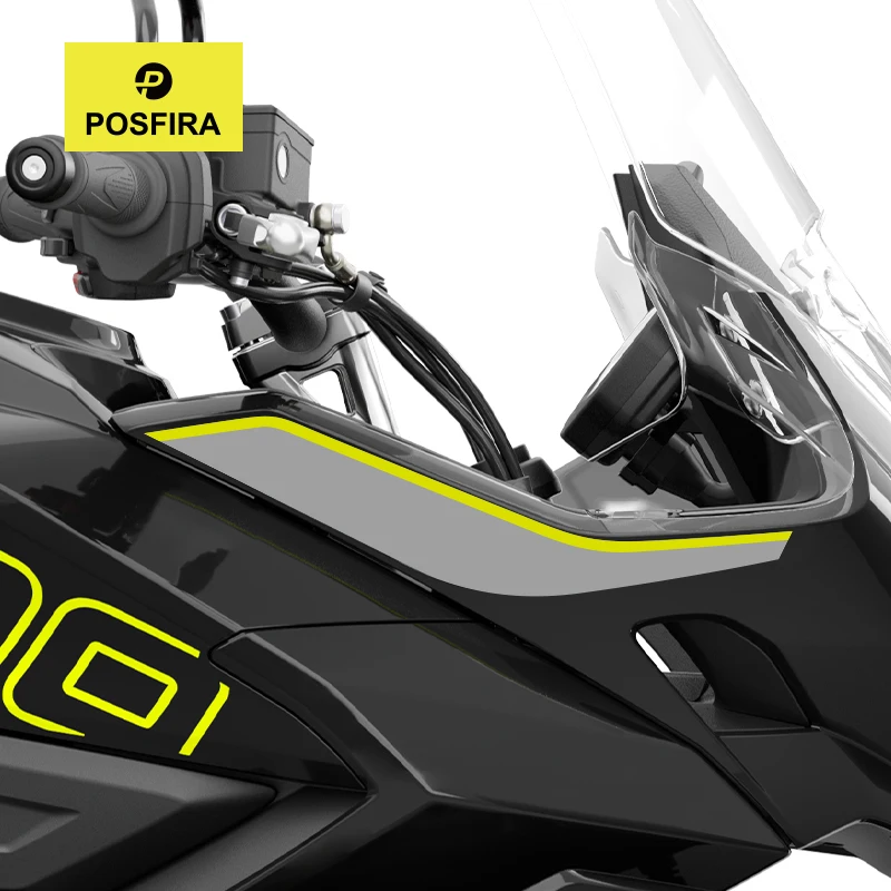 

POSFIRA Motorcycle Fairing Stickers Vinyl Decals for Triumph Tiger Sport 800 2025 Motorbike Body Decoration Strip Accessories