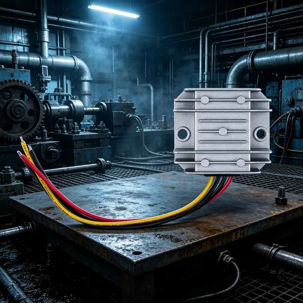 DC (24VTo12V) 5A Power Buck Module Car Step Down Converter Voltage Regulator Reducer Waterproof IP68 Non-Isolated For Vehicles