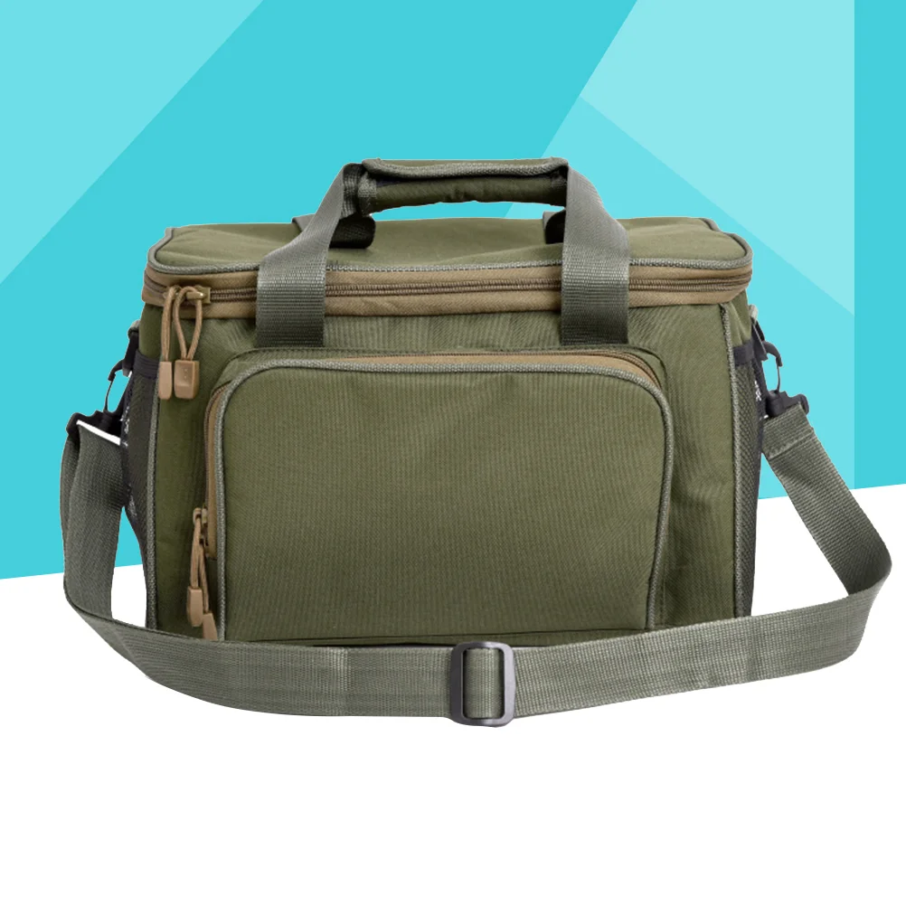 

Waterproof Fishing Tackle Bag Fishing Bait Backpack Handbag Fishing Tool Bags Multifunctional Oxford Cloth Tackle Chest Shoulder