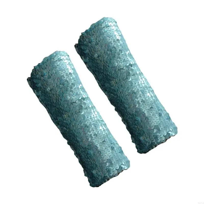 2026 New 2pack High Elasticity Sequins Arm Sleeves Stage Performances Arm Covers for Party Lover and Performers