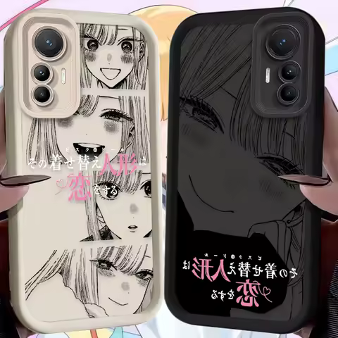 Lovely Kitagawa Marin Case For Xiaomi Poco X7 X6 X5 X3 NFC F7 F6 F5 F3 M7 M6 Pro 4G 5G Mi 12 11 Lite NE 5G 13T 12T 11T 14T Pro