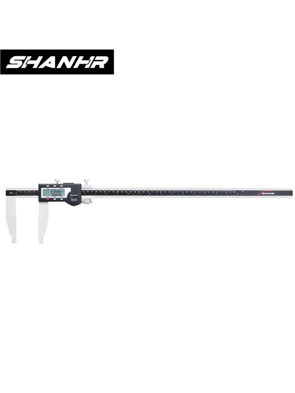 SHANHR 500/600 mm Cyfrowy suwmiarka elektroniczna z wyświetlaczem LCD, mikrometr, narzędzie pomiarowe ze stali nierdzewnej — zdjęcie 2