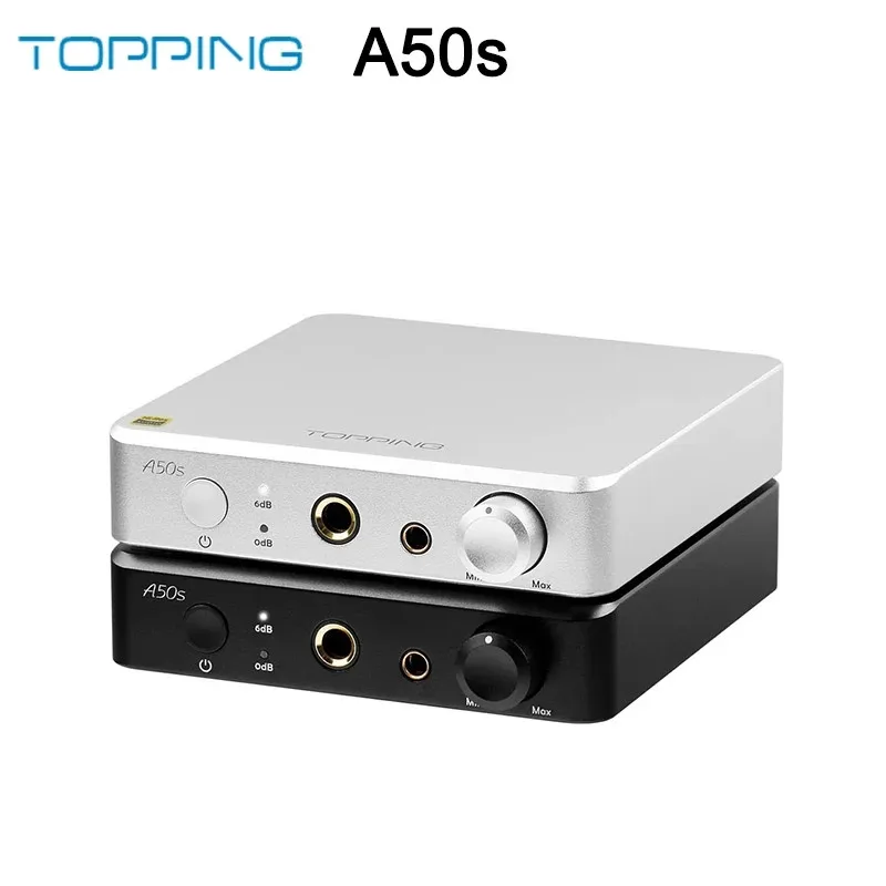 Topping A50s NFCA Module Desktop Headphone Amplifier AMP Preamplifier with 6.35 SE 4.4mm Balanced Output 3500mW*2 audirect