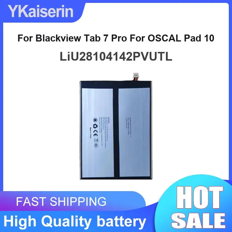 

Safe And Reliable Replacement Tablet Battery For Blackview Tab 7 Pro Oscal Pad 10 6580Mah Liu28104142pvutl