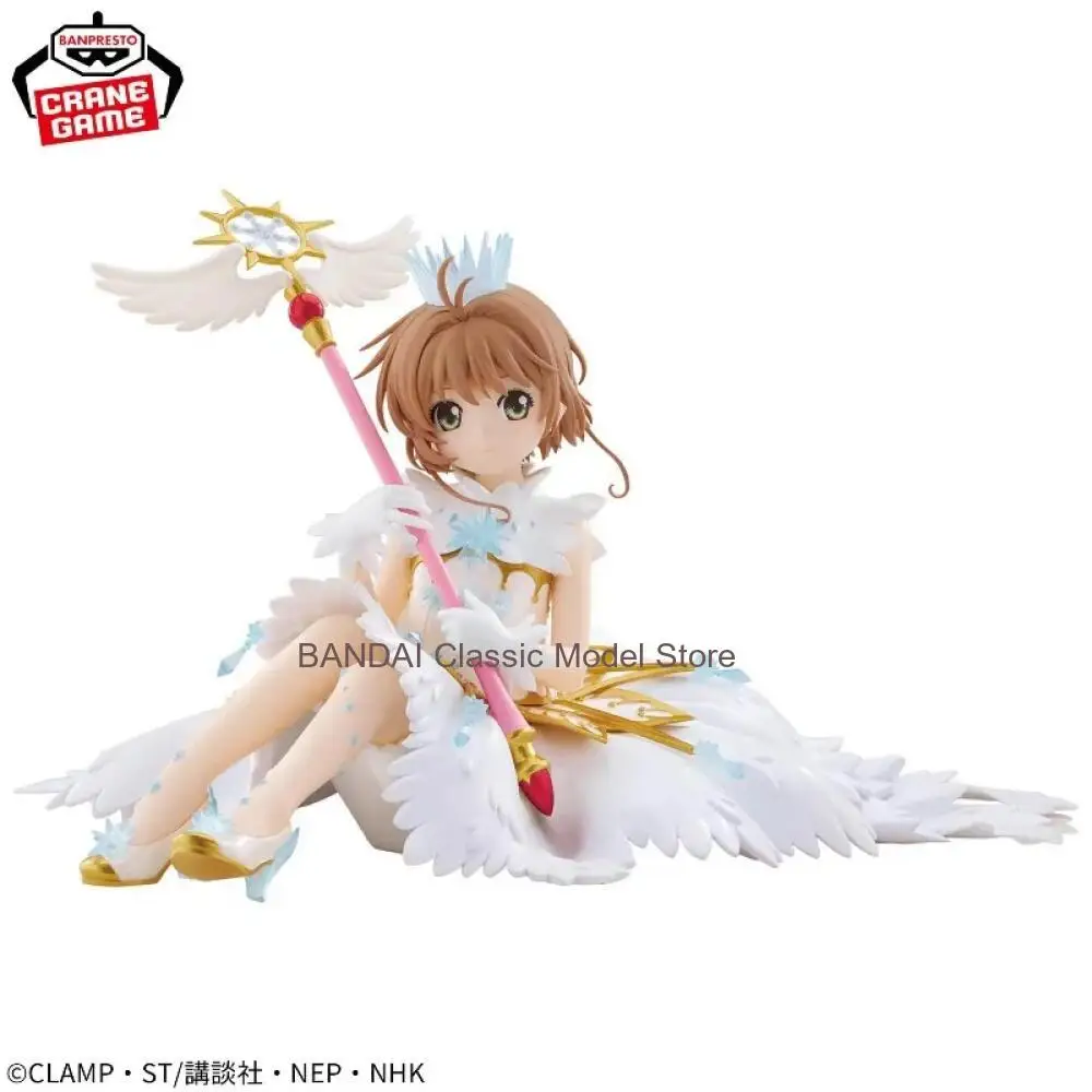 In Stock Original Bandai Kinomoto Sakura Action Figure (Card Captor Sakura) Anime Action Figures Model Toy Action Toys WY view 5