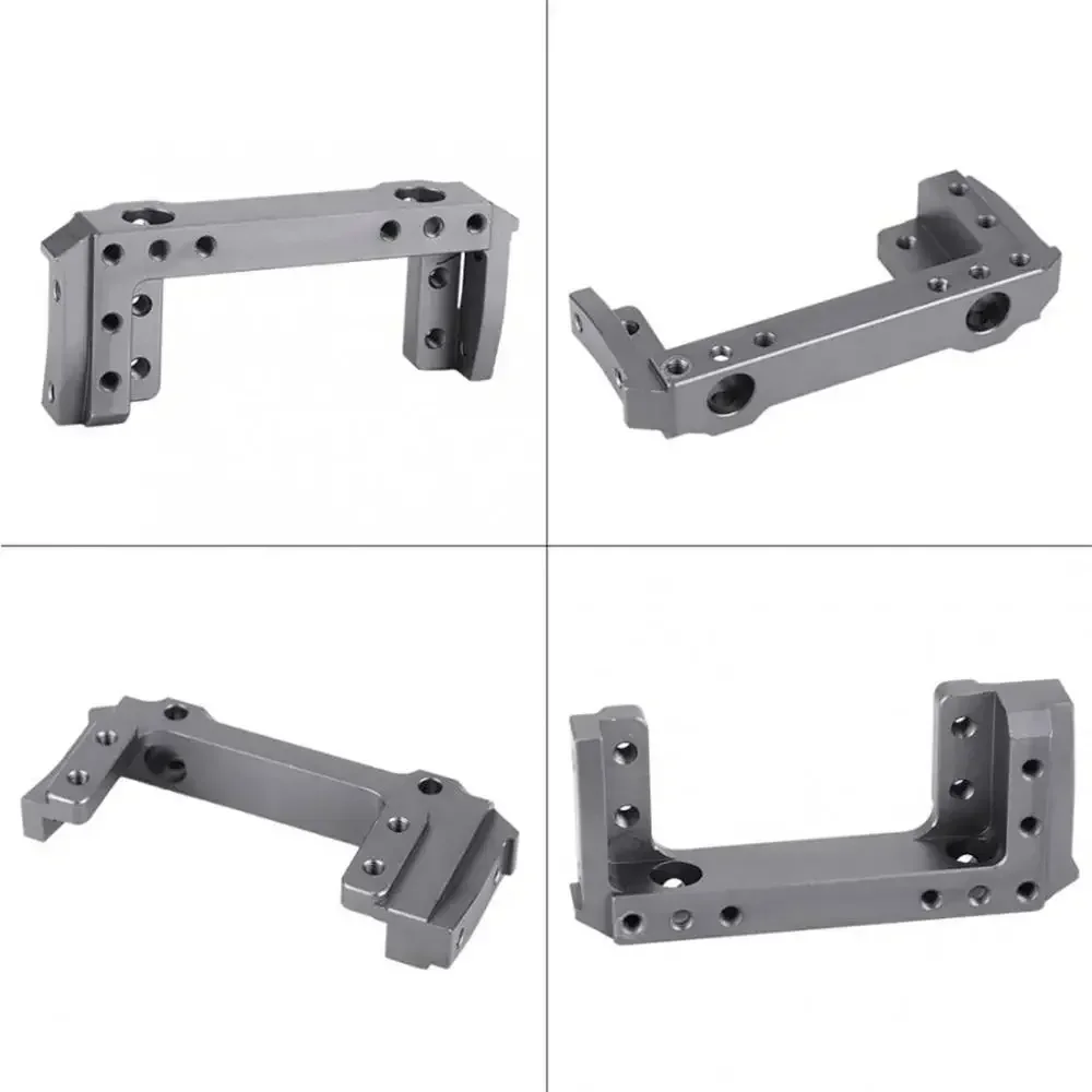 Aluminum Alloy Front Bumper Mount Servo Stand for 1/10 RC Crawler Axial SCX10 II AX90046 90046 90047 Upgrade Part