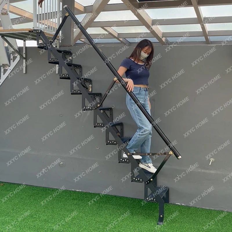 Dachboden einziehbare unsichtbare Wand-Klappleiter für den Haushalt