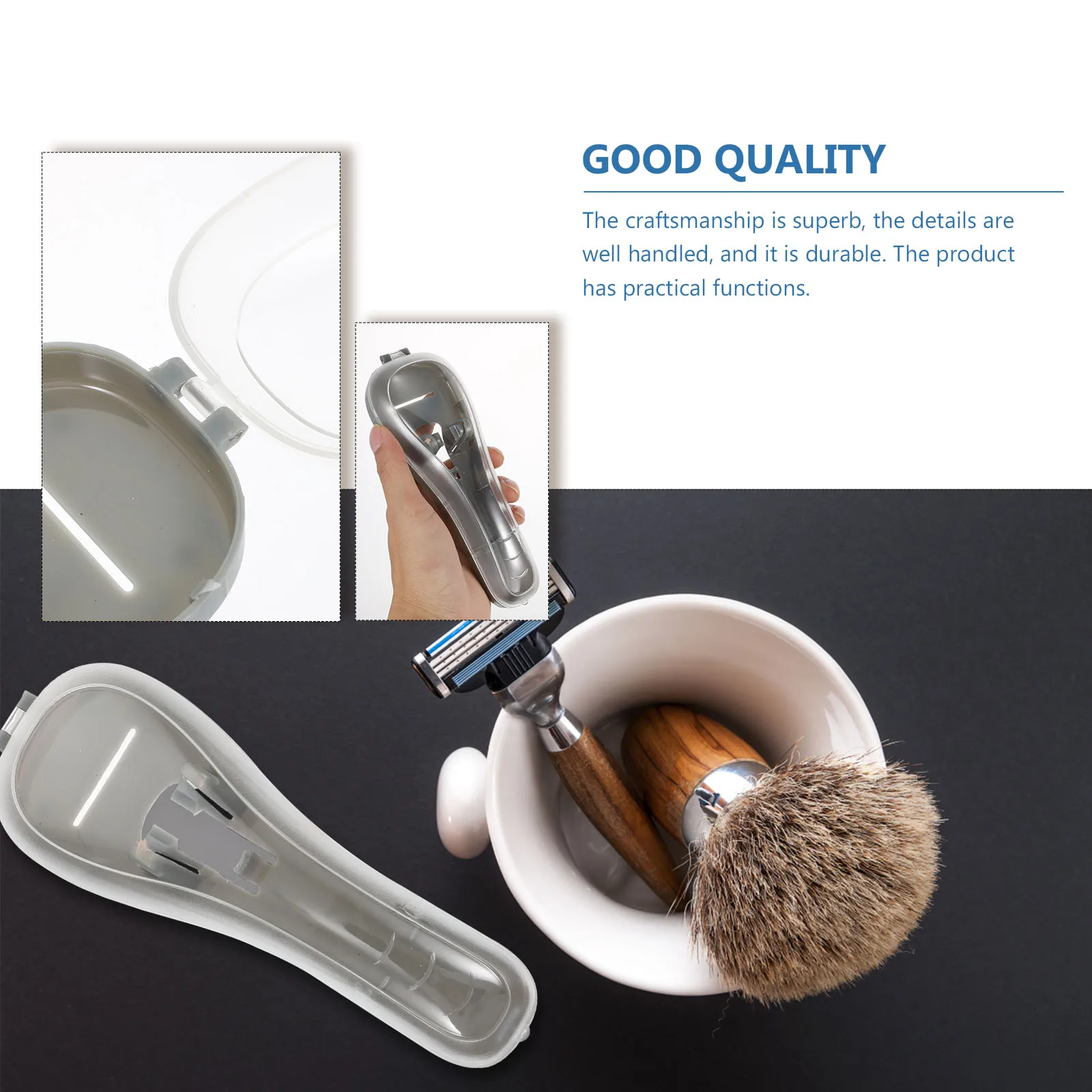 

Men's Case Quality Lightweight Travel Shaver Storage Solution
