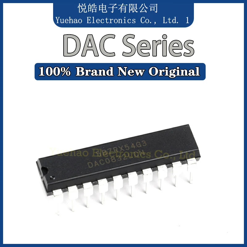 

New Original DAC0832LCN DAC312HPZ DAC8228FPZ DAC8426FPZ DAC8562FPZ DAC8800FPZ IC Chip DIP-20