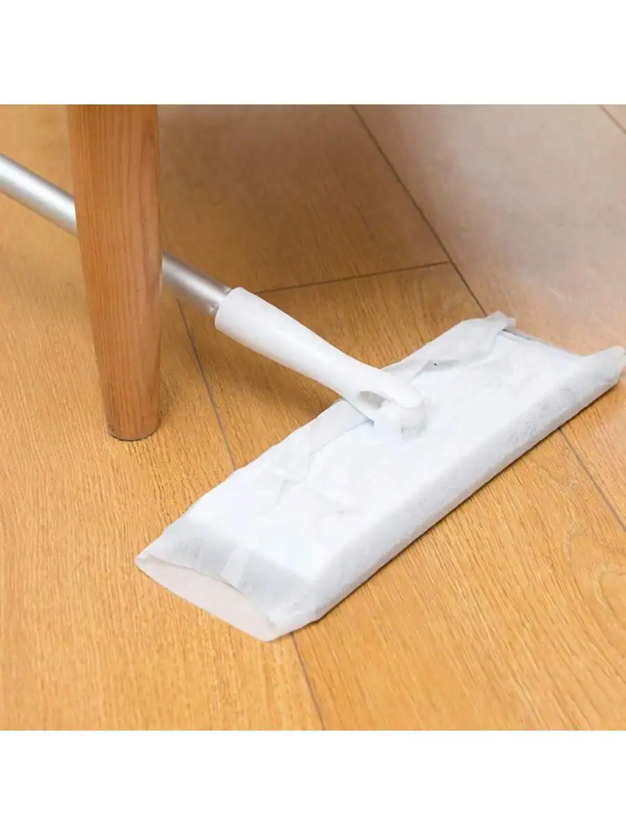 

100 шт. электростатических салфеток для уборки, одноразовые полиэстеровые сменные насадки для сухой и влажной уборки пола дома и на кухне