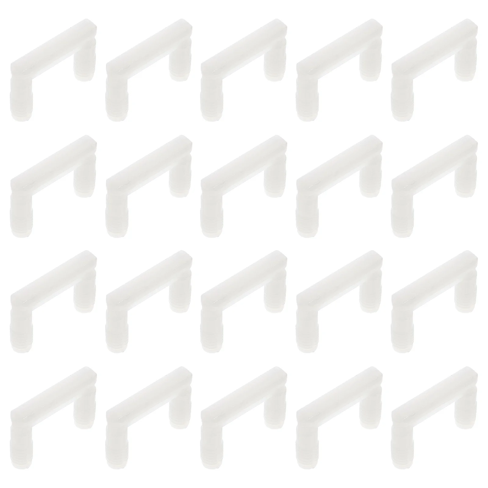 50 قطعة موصلات سريعة على شكل حرف U هيكل بسيط اتصال قوي عمر خدمة طويل وصلات أثاث غير مرئية