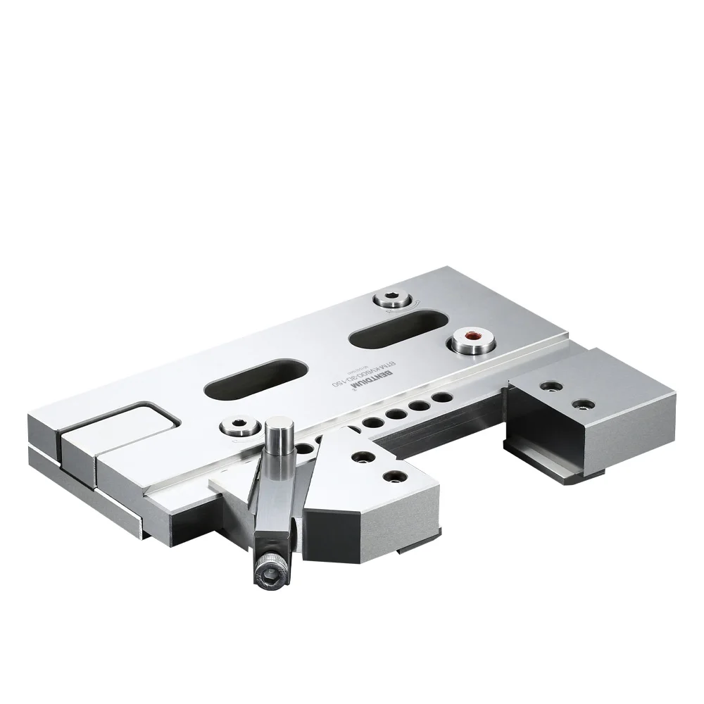 

Hot selling steel adjustable clamping Bench Vise for wedm machining with clamping range 150mm KV600-3D-150