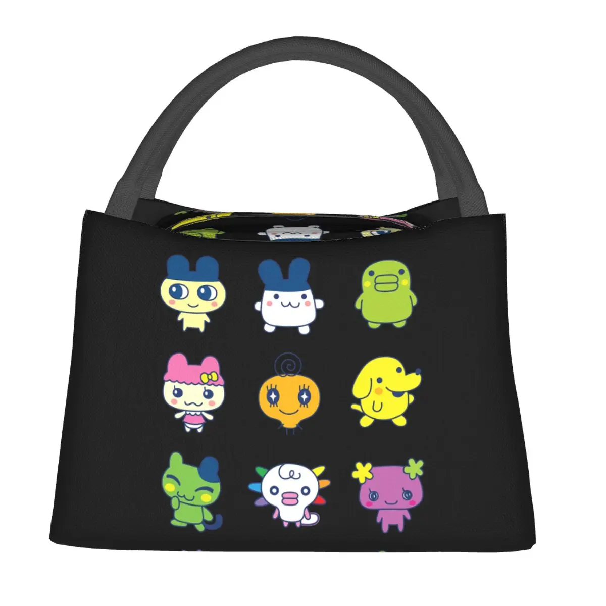 

Набор Tamagotchi: Большая термосумка для обедов для женщин и детей, портативные контейнеры для еды, термосумка-тоут