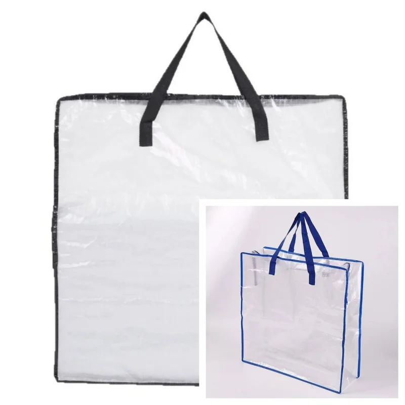 

Fully Transparent Packaging Bag Moisture-Proof And Dustproof Storage Bag For Clothing Woven Storage Bag