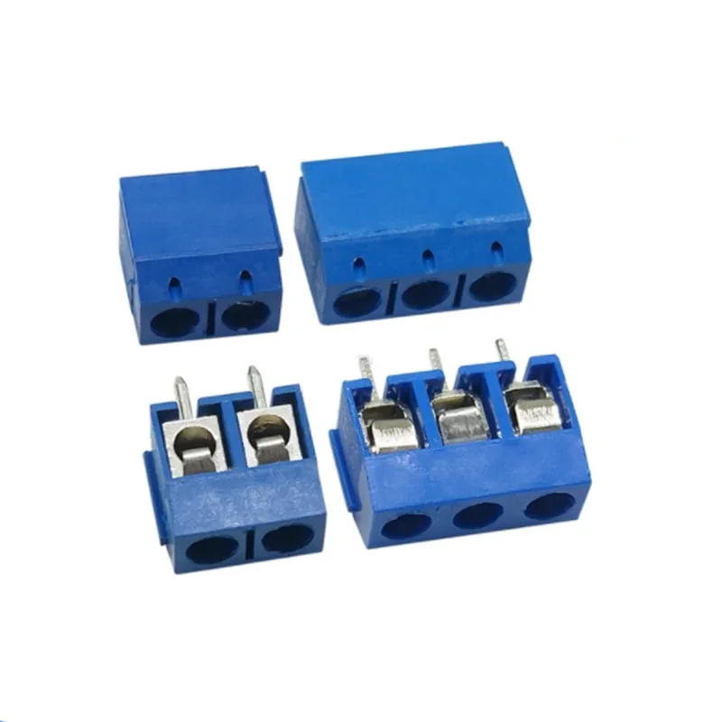 20Pcs KF301-5.0-2P KF301-5.0-3P 2pin 3 Pin Screw Terminal Block Connector 5mm Pitch Screw PCB Terminal Block Connector
