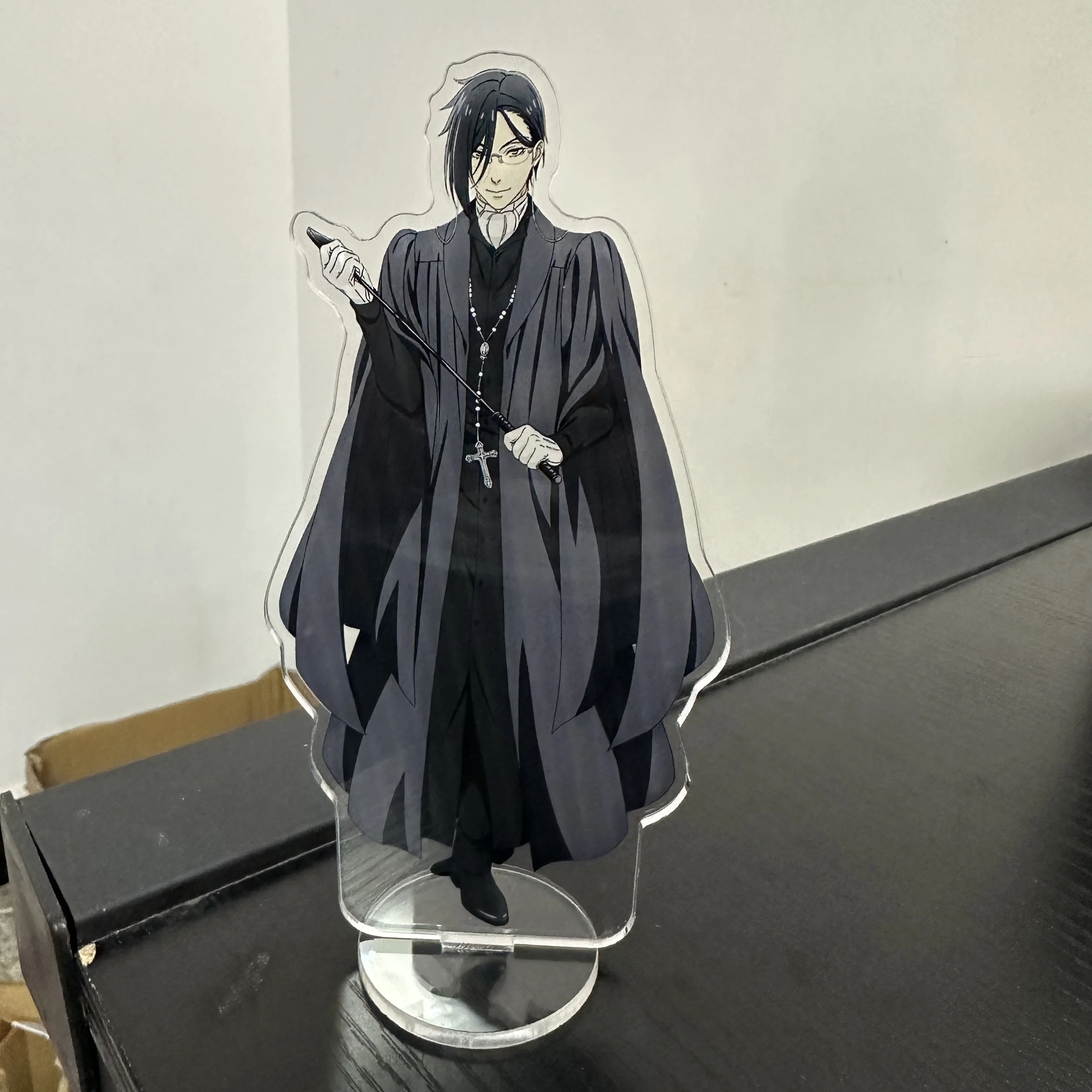 Hot Anime Black Butler Figures Sebastian·Michaelis Under Taker Ciel Phantomhive Cosplay Acrylic Stand Model Fans Xmas Gifts