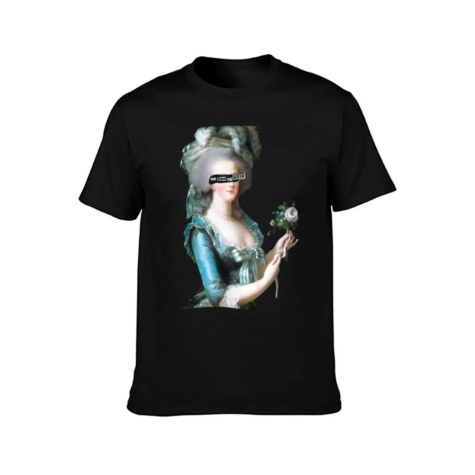 Madame Déficit T-Shirt, Summer Casual Cotton Tee, Oversized Streetwear Tops, Vintage Graphic Print, Loose Fit Short Sleeve