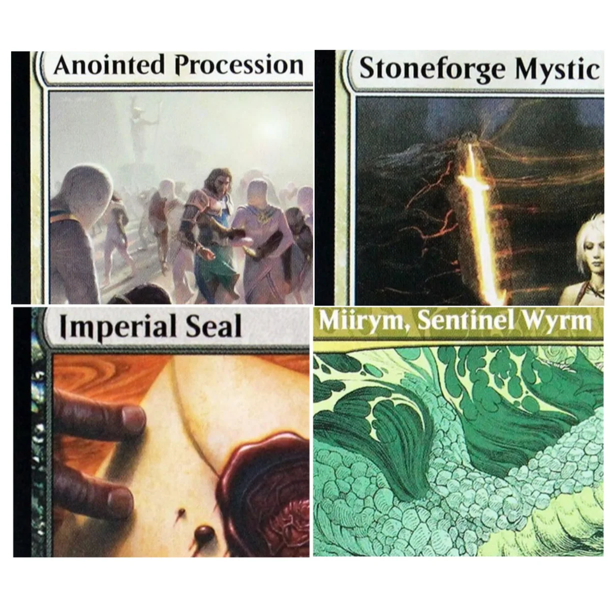 Cartes Proxy TCG Stoneforge Mystic/Terror of the Peaks/Mana Drain – Cartes à Collectionner de Qualité Supérieure pour Jeux de Société