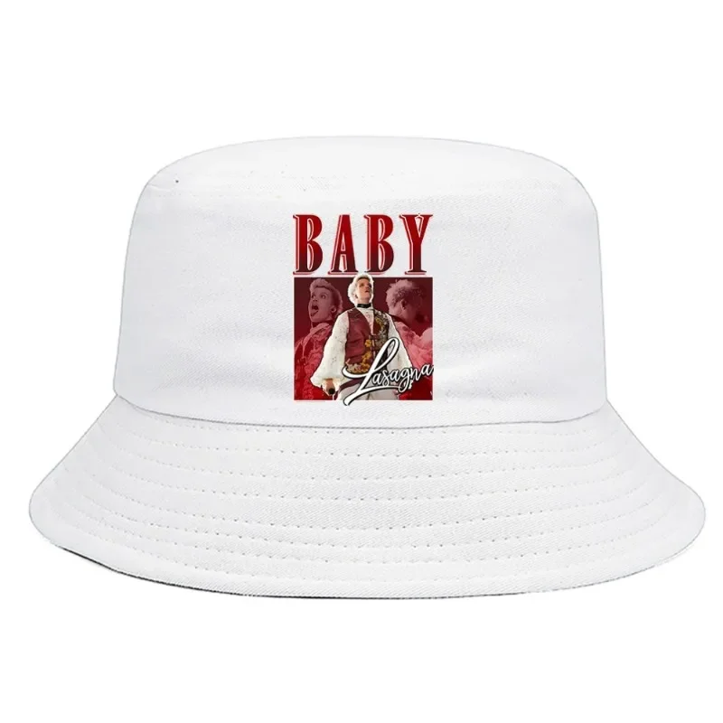 Baby Lasagna Rim Tim Tagi Dim Croatia Eurovision Merch Bucket Hat Summer Foldable Daily Bucket Hat Man Women Fishing Hunting Cap