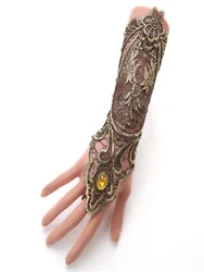 Gants en dentelle rétro, décoration de robe pour dames et assortis