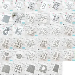 Build A Snowman Elephant Holiday Block 2024 New September Dies Stamps For Diy Scrapbook/photo Album Decor Embossed Paper Cards