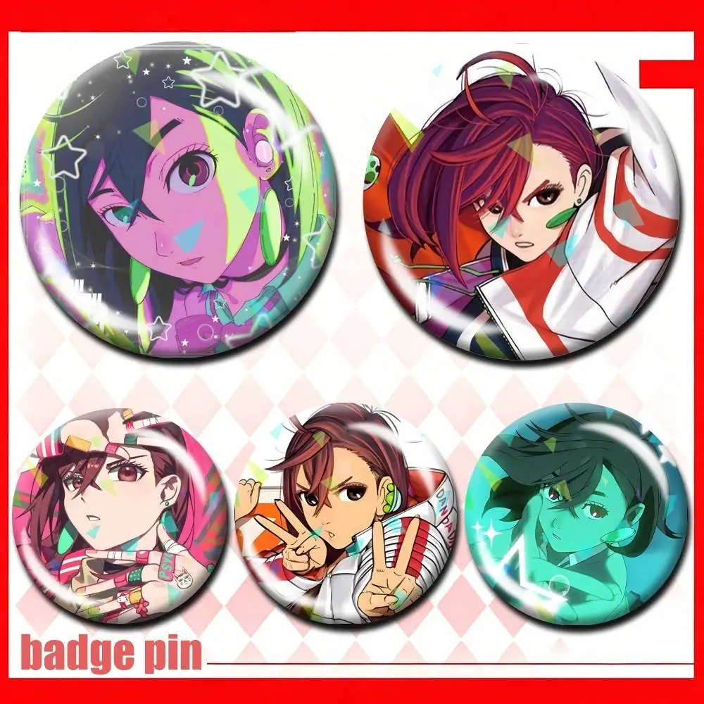 A-Ayase MomoS Anime DAN-D-DAN 25 32 44 58 75mm Badges Personalized Round Brooches Pins Accessory Customizable